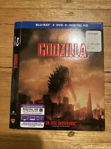 Godzilla (Blu-ray, 2014) - OOP Slipcover Only - No Disc Or Case - free Post - Picture 1 of 13