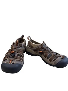 Keen Mens Gray Brown Water Hiking Sandals Shoes Size 9 SKU 8300 - Picture 1 of 15