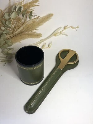 Lot de bureau SOLINGEN GERMANY - Ciseaux / Coupe-papier / pot à crayons - Photo 1/4