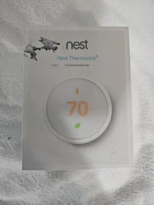 Nest Thermostat E Programmable Smart Thermostat - (T4000ES) Nest Only..See Pix - Picture 1 of 5