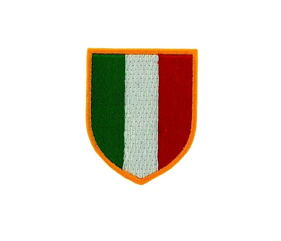 Patch toppe toppa ricamate termoadesiva bandiere italia