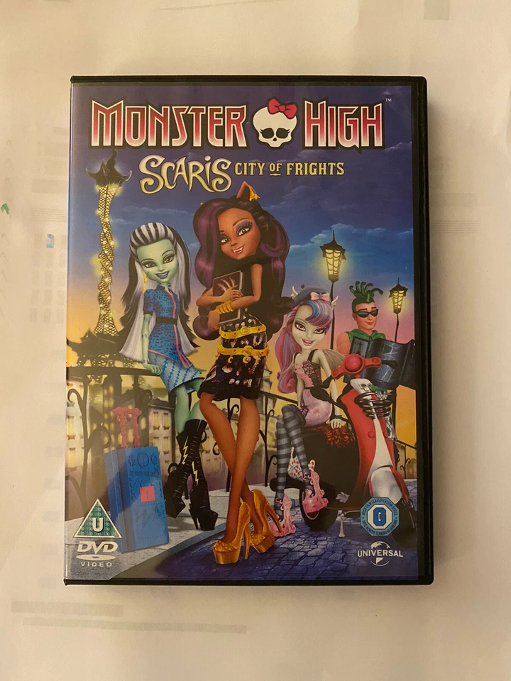 Very Good! Monster High: Scaris - City of Frights DVD (2014)  Region 2 - Image 1 of 1