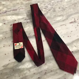 Rare Vintage Arapahoe Pueblo Indians Hand Woven in New Mexico Southwest Wool Tie - Picture 1 of 7