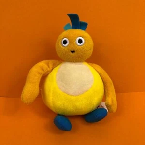CBeebies Twirlywoos Toodloo Yellow Blue Chickedy Mini Plush Soft Toy Doll 5" - Picture 1 of 4