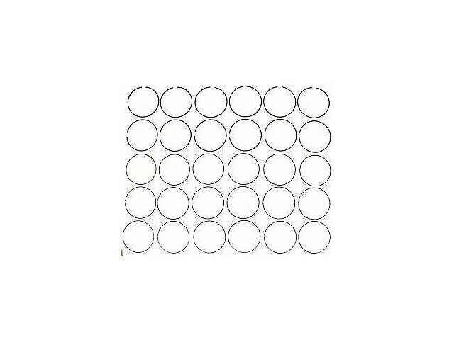 Для 1979-1981 Chrysler Newport поршневое кольцо Hastings 31884VYVR 1980 3,7 л 6 цилиндров - Изображение 1 из 2