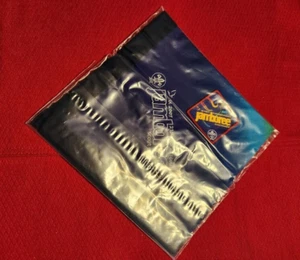 2007 World Scout Jamboree BUILD TEAM BLACK/NAVY BLUE border Neckerchief + PP - Picture 1 of 1