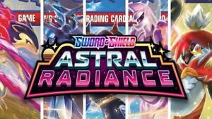 50x Pokemon TCG Online Booster Code Cards Astral Radiance Message or In Game