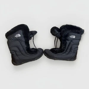 The North Face Goose Down Insulated Lace Up Black boots, Women|US Size:7, EUR:38 - Picture 1 of 22