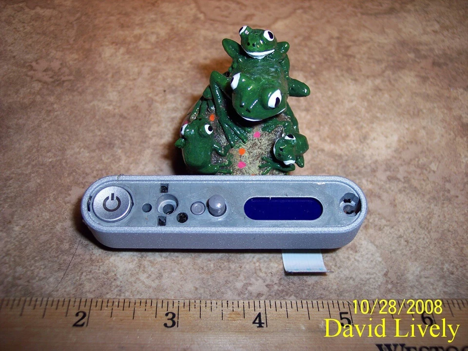 2x Lot Dell MW388 Power Button Panels PE1900 PE1950 PE2950 PE2970 PE6950 - Image 1 of 1