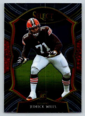 2020 Select #90 Jedrick Wills RC (ref 218791) - Image 1 of 2