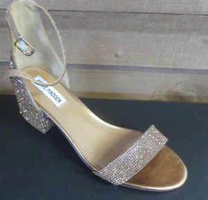 STEVE MADDEN WOMEN'S IRENEE SANDAL - BRONZE - 8.5 - Picture 1 of 7