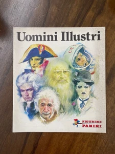 UOMINI ILLUSTRI ALBUM FIGURINE VUOTO PANINI 1980 - Foto 1 di 7