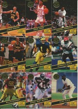1994 Signature Rookies Gold Standard 100 Card Multi-Sport Set Marshall Faulk 