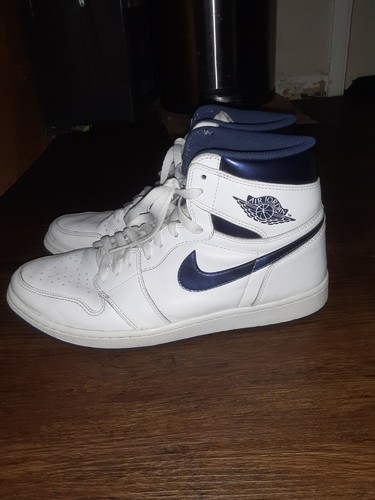 Jordan 1 Retro High OG 'Metallic Navy' Taglia 12 (555088 106)