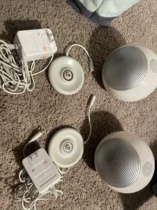 BROOKSTONE PODZ Right & Left Wireless Portable Rechargeable Speaker (untested) - Picture 1 of 4