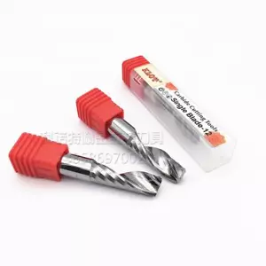 Fresadora de flauta única de carburo sólido 1 mm-12 mm para PP PS PA PVC, ACRÍLICO 55D - Imagen 1 de 4