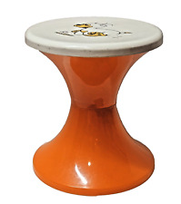 70s vintage Childrens Tam Tam tulip stool plastic era space age atomic