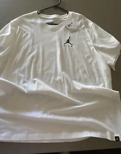 Nike Air Jordan Men’s White Tshirt BNWT XXL - Picture 1 of 4