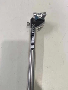 Old School Retro Shimano DX 22.2MM Replica Seat post BMX Aluminium Vintage - Picture 1 of 4