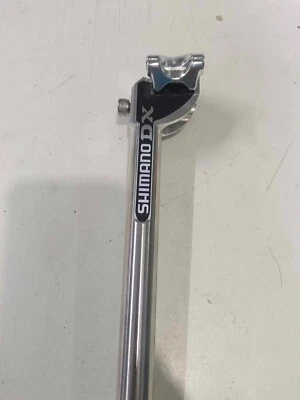 Antigua Escuela Retro Shimano DX 22,2 MM Réplica Tija de Sillín BMX Aluminio Vintage Foto 1 de 4