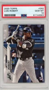2020 Topps LUIS ROBERT #392 - RC - PSA 10 - Picture 1 of 2