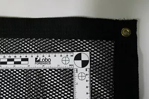 Archery/Golf Impact netting Black Web Bound Black #0 grommets 9' x 12' - Picture 1 of 4