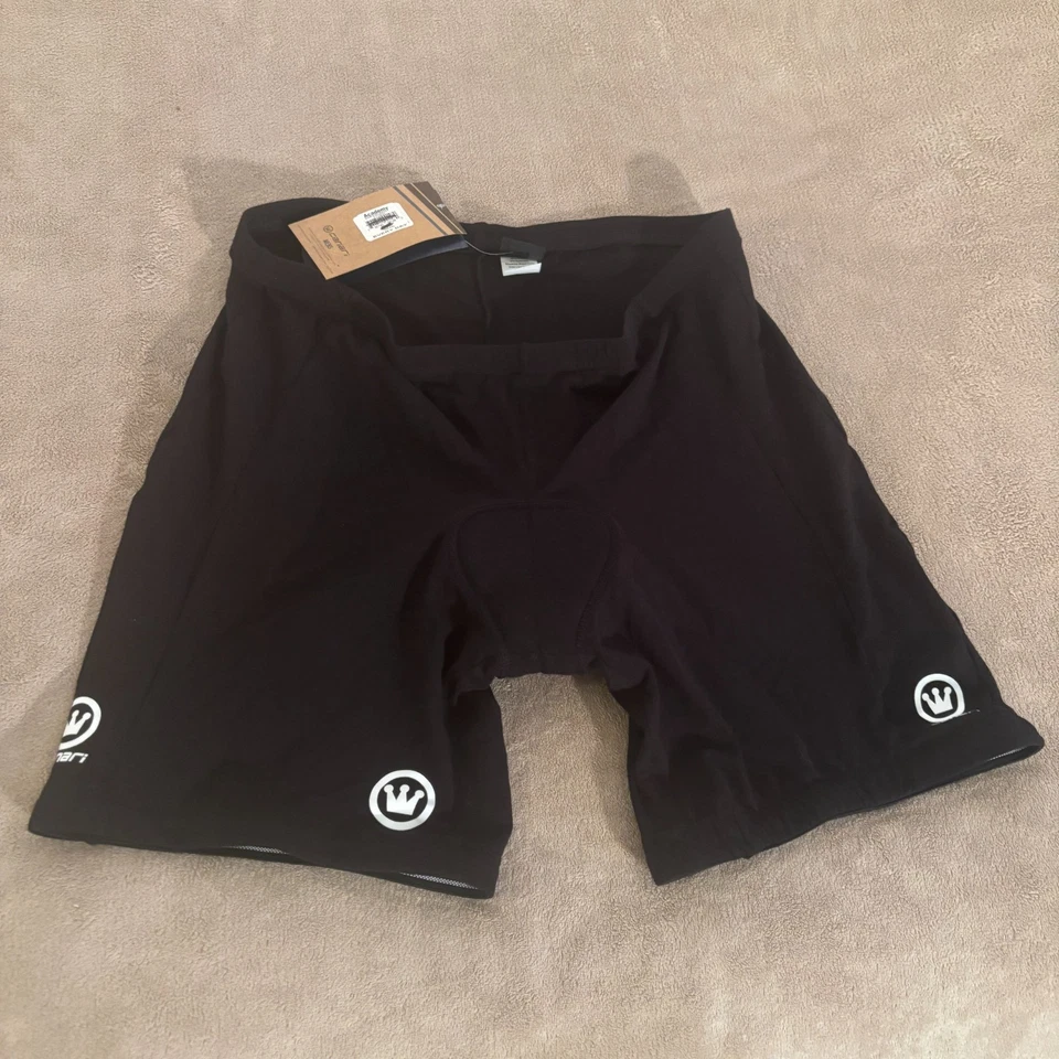 Pantalones Cortos de Ciclismo Canari para Hombres 2XL Negro Almohadilla de Gel Corto Hasta el Muslo Elástico Foto 1 de 4