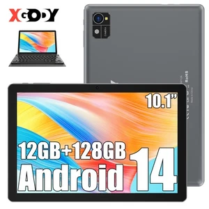 2025 10inch Android 14 Tablets PC 12GB+128GB Quad Core Dual 5G WIFI Bluetooth UK - Picture 1 of 17