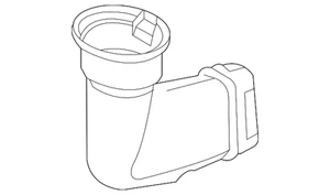 Genuine GM Intermediate Intake Air Duct 84670713 - Picture 1 of 4