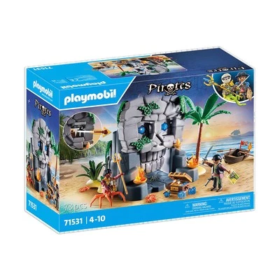 Playmobil Skull Island Kids/Childrens Interactive Play Fun Figure Toy Playset 4+ - image 1 of 4