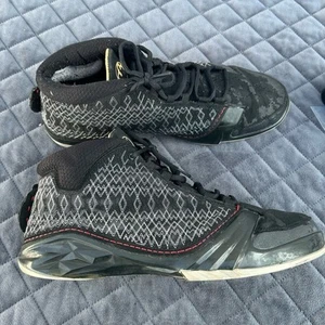 Air Jordan 23 OG GS Black Stealth 2008 318377 001 talla 12 (5C-086) - Imagen 1 de 7
