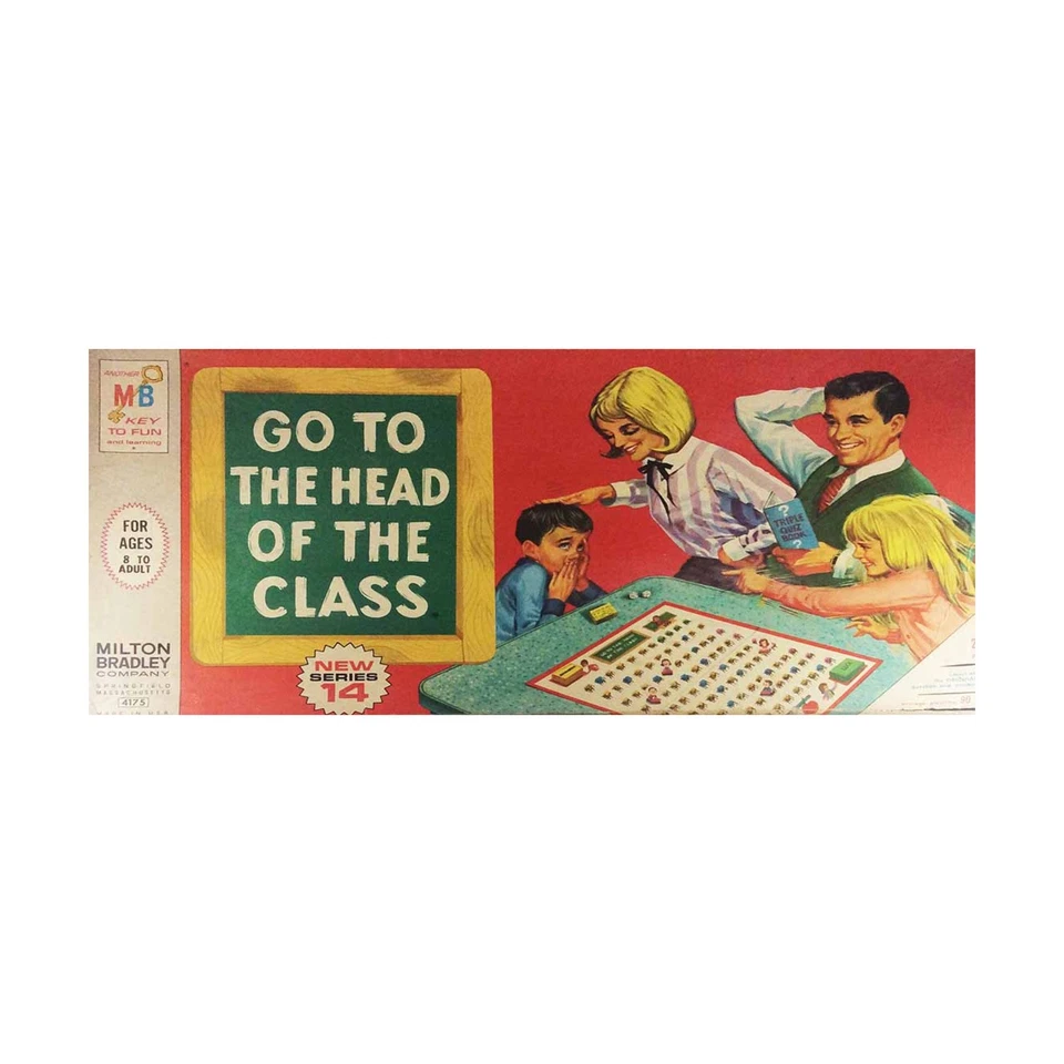 MTB Boardgame Go to the Head of the Class (1967 Ed) Box Fair - Image 1 of 1