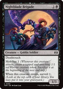 Nightblade Brigade (TDM-085) - common Near Mint - Picture 1 of 1