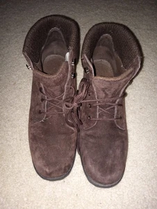 Trotters Weather Resistant Women's Booties Brown Size 9.5 M - Picture 1 of 8
