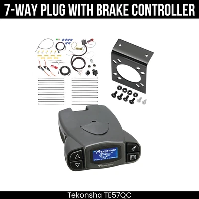 Tekonsha 7-Way Trailer Wiring Harness + Brake Control For 10-14 Subaru Legacy Foto 1 de 4