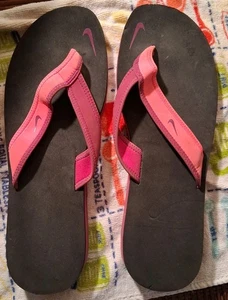 Nike Damen Flip Flops Gr. 11 pink/lila - Bild 1 von 7