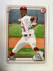2020 Bowman Draft TINK HENCE 1st Bowman Card RC St. Louis CARDINALS #BD-86 - Picture 1 of 2
