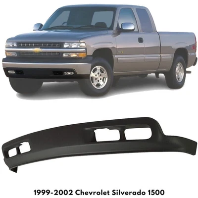 Cenefa inferior delantera con orificios de luz antiniebla para Chevrolet Silverado 1500 1999-2002 Foto 1 de 4