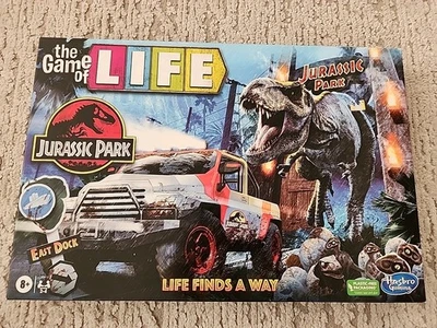 The Game of Life: Jurassic Park Edition Board Game 2-4 Players - Sealed - Image 1 of 3