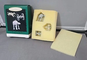 Hallmark Keepsake Ornaments Miniature The Vehicles of Star Wars Set of 3 - Picture 1 of 4