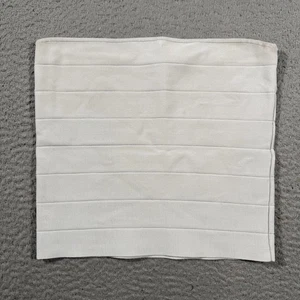 Gonna donna Alice Olivia media bianca zip laterale misto viscosa mini - Foto 1 di 9