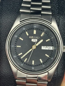Vintage Seiko 5 Automatic Men’s Watch – 6319-802A (English/Indian) – 21 Jewels - Picture 1 of 9