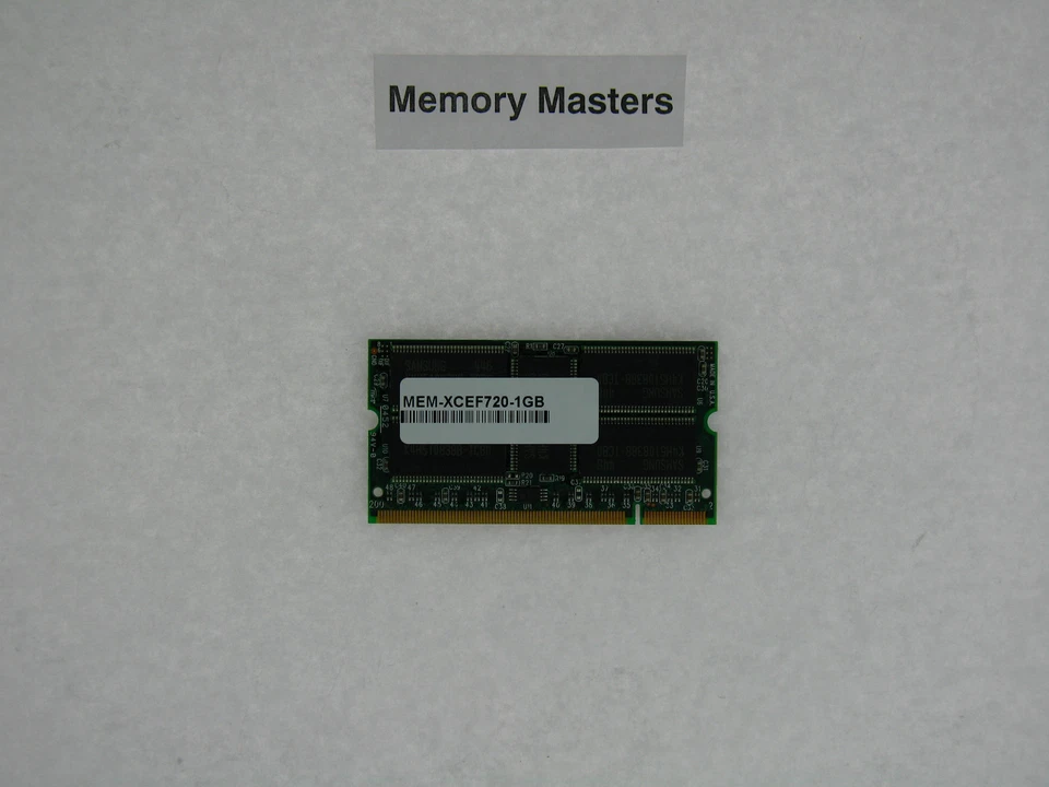 MEM-XCEF720-1GB Approved DDR SODIMM Memory for Cisco Catalyst 6000 series - Image 1 of 1
