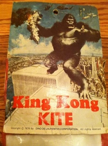 Rare Vintage 1976 Dino De Laurentis Corp. "King Kong Kite" Super Rare! Mego - Picture 1 of 12