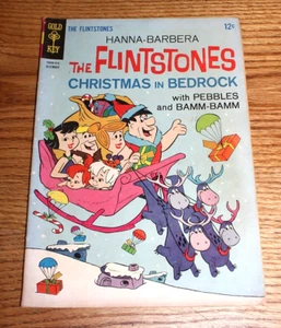 The Flintstones #31 (Cómics Gold Key, diciembre de 1965) Christmas in Bedrock - Imagen 1 de 8