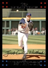 2007 Topps  #72 Jake Westbrook Cleveland Indians