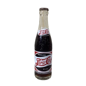 Full Vintage Sparkling Pepsi:Cola Double Dot 8oz Bottle Flat River, Mo Embossed - Picture 1 of 12