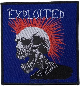 THE EXPLOITED - Mohican Multicolour - 9,6 x 10,2 cm - Patch - 168129 - Bild 1 von 1
