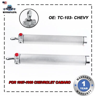 2Pcs Convertible Top Hydraulic Cylinders for 1967-1969 Chevrolet Camaro - Изображение 1 из 4