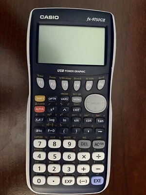 NEW WITHOUT PACKAGE CASIO FX-9750GII GRAPHING CALCULATOR $60 Retail - Image 1 of 4